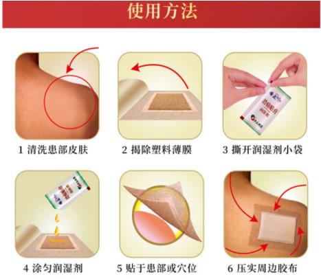 扭傷敷奇正消痛貼膏有什么功效？