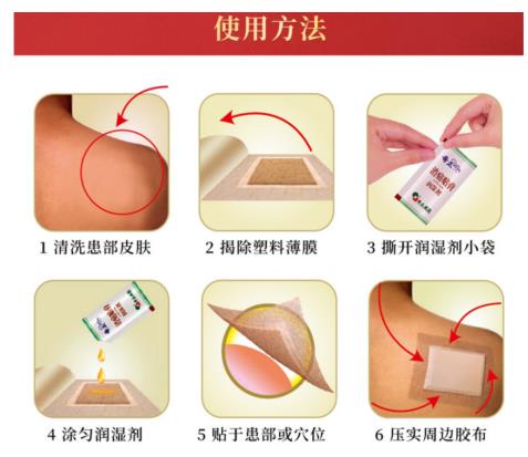 奇正消痛貼膏如何用呢？