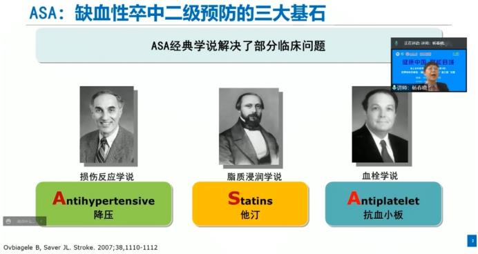專家權威解讀：腦卒中二級預防的“金三角”方案