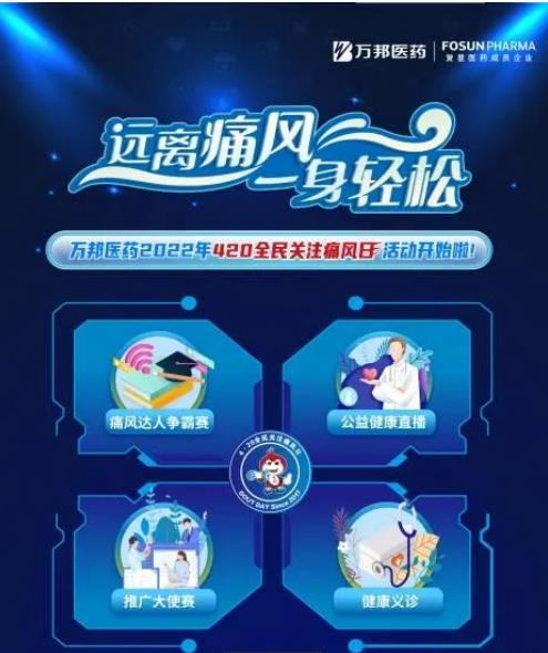 420全民關注痛風日 | 萬邦賦能連鎖，推動全民痛風防治