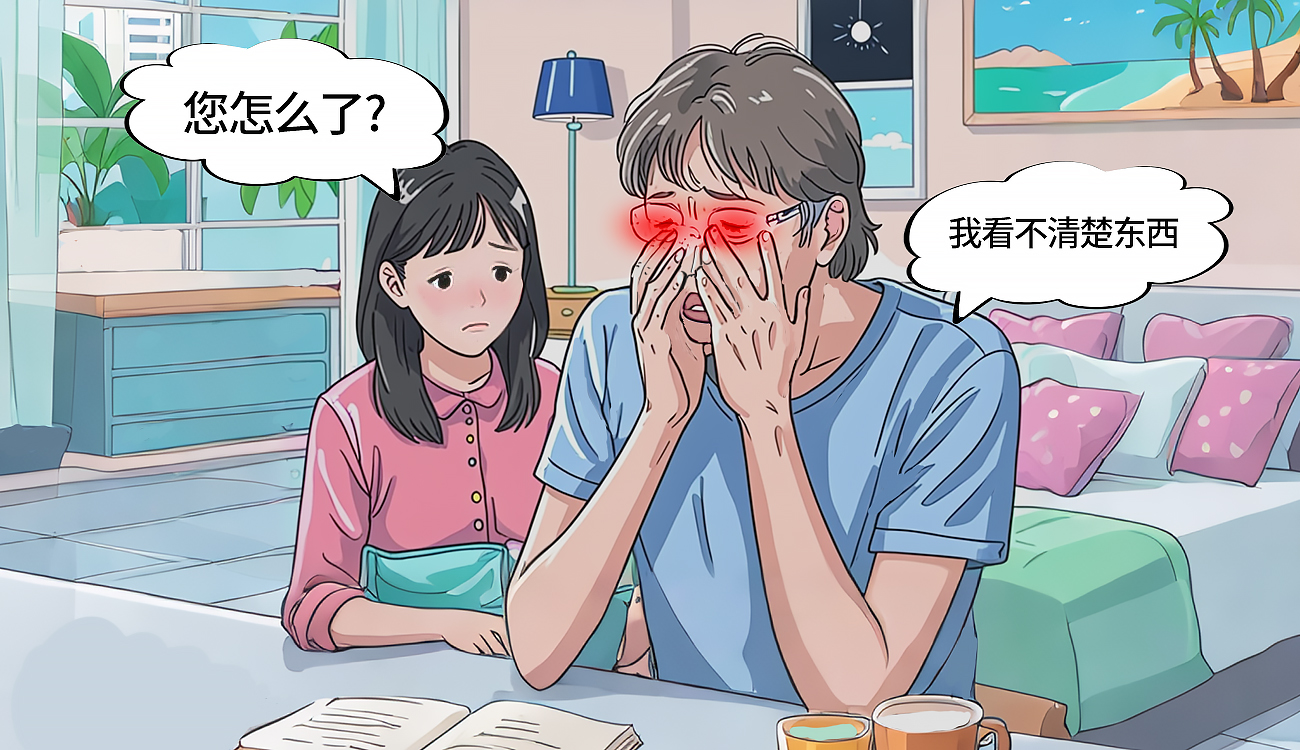 2型糖尿病看東西模糊是怎么回事？